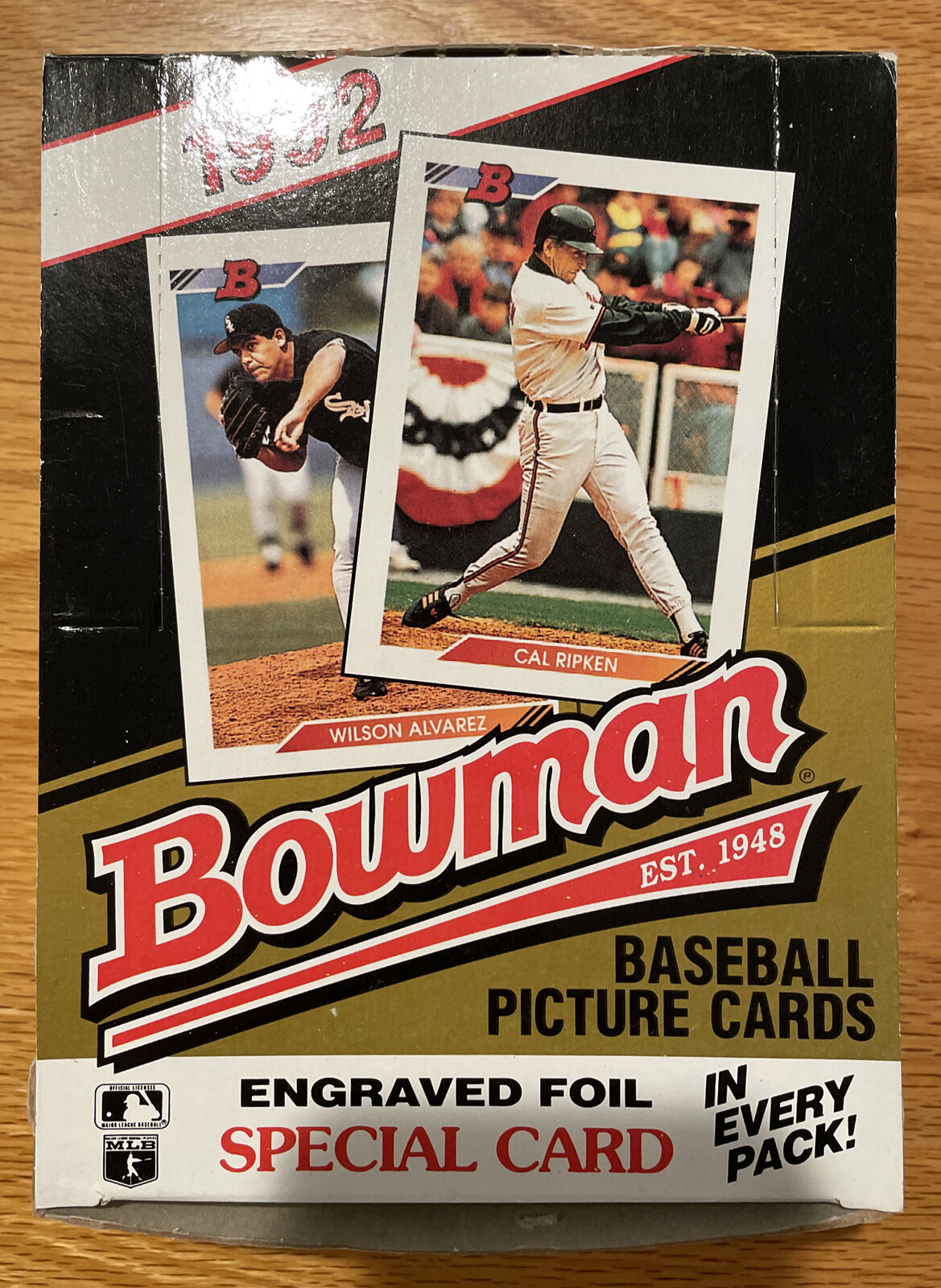 1992 BOWMAN BASEBALL  BOX